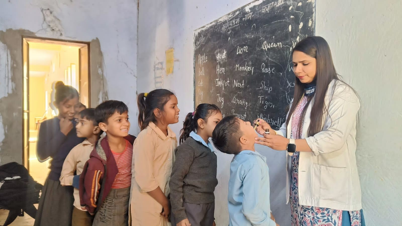 Free Health Checkup Camp of School Children under BALROGA Department