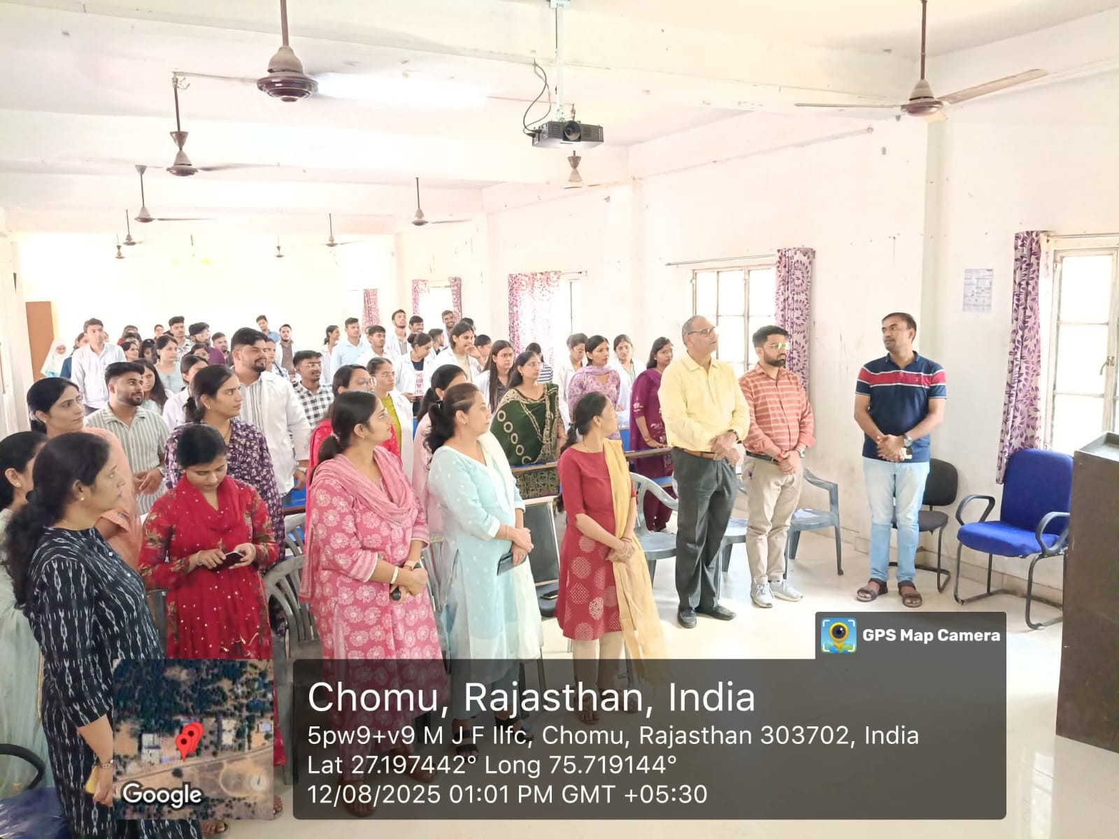 एम.जे.एफ. आयुर्वेद महाविद्यालय में एंटी-रैगिंग सप्ताह जागरूकता कार्यक्रम आयोजित